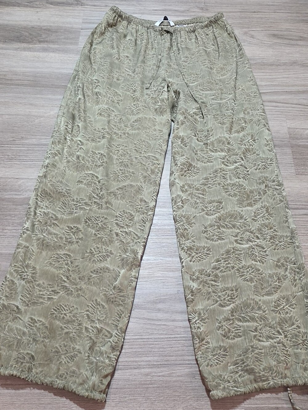 ZARA Jacquard ZW Collection Tied Pants - Picture 10 of 13